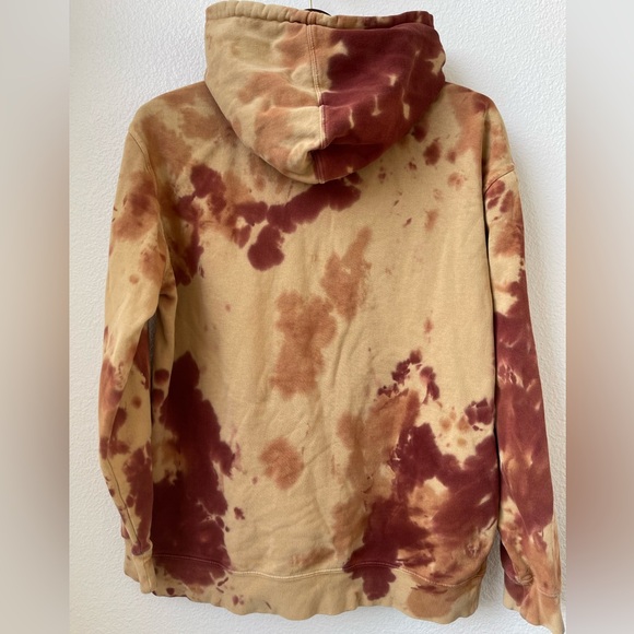 Crime Junkie Podcast Auburn Tan Tie Dye Hoodie Pullover Sweatshirt Unisex Small - Picture 2 of 7